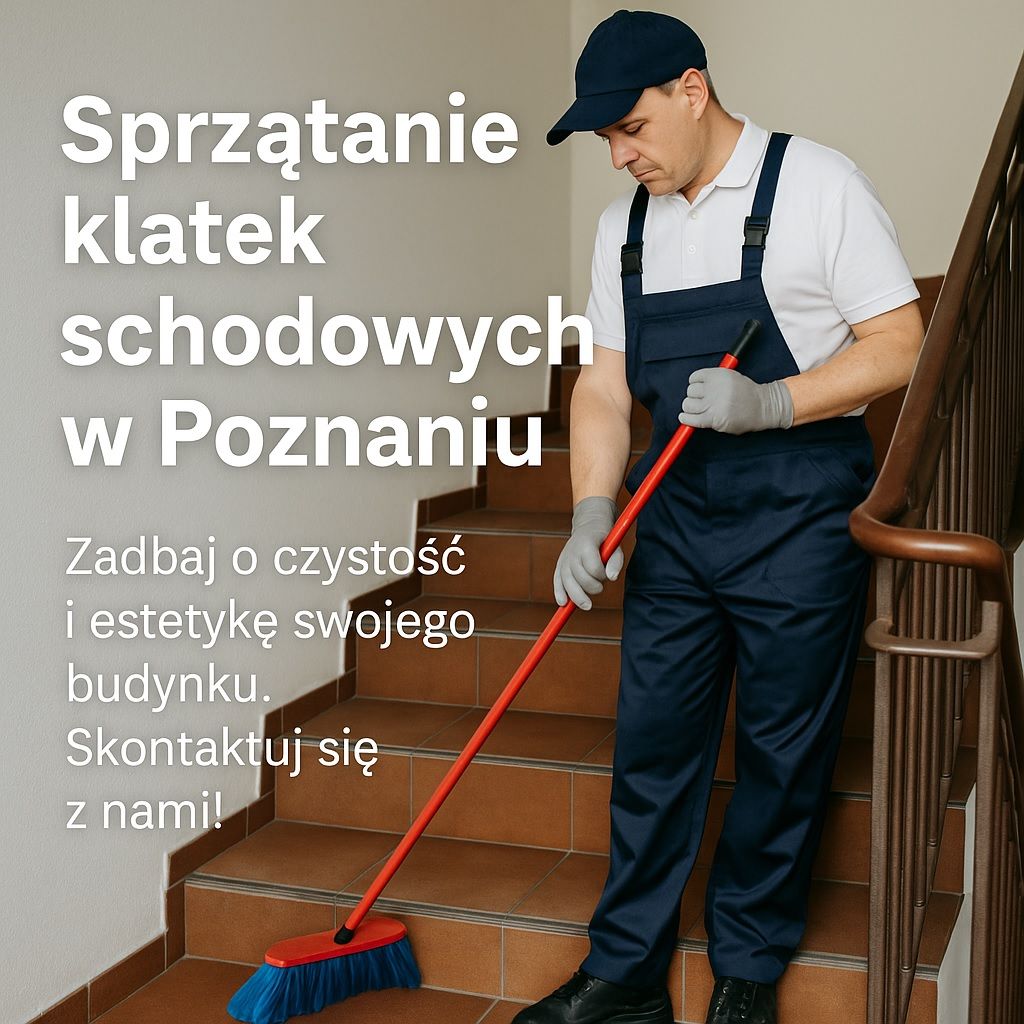 Sprzątanie klatek schodowych w Poznaniu